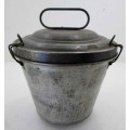 Very Old & Unusual Metal Jelly/Pudding Mold With Lid! - 21cm/18cm
