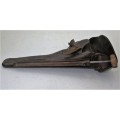 Old Leather Holster With Gun Cleaner - 34cm/13cm