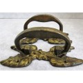 Beautiful Vintage Large & Heavy Brass Handles Set - 17,5cm/7,5cm