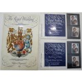 The Royal Wedding Official Programme 1981 + 2X Sealed British Post Office Mint Stamps
