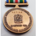 South African Police Reconciliation And Amalgamation Medal 15 October 1995, Numbered