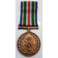 South African Police Reconciliation And Amalgamation Medal 15 October 1995, Numbered