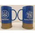 A Pair Of Big Shot - John Hall Plastics - Mugs, As Pictured