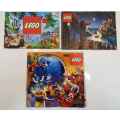 Vintage Lego Booklets As Pictured
