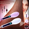 Special!!! Electric Hair Straightener Comb Hot Iron Brush Auto Fast Hair Massager Tool