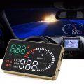 X6 Car Projector OBDII interface HUD Head Up Display MPH Speed ¿¿Fuel Consumption Monitoring System