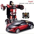 Transformation Car Bugatti A Click Optimus Prime Bumblebee Robots Toys & Hobbies Rc Remote Control