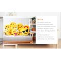 Wholesale!!! 32cm Emoji Smiley Emoticon Yellow Round Cushion Pillow Stuffed Plush Soft Toy