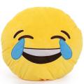32cm Emoji Round Cushion