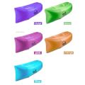 Fast Inflatable Camping Sofa Banana Sleeping Lazy Chair Bag Nylon Hangout Air Beach Bed Couch