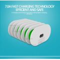 LDNIO 6 USB Multi Ports Charging Station Smart Adaptive 7A Desktop Fast Charger for iphone 7/6/5