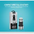 Car Charger 3.6A 2x USB LDNIO C303 silver + micro USB cable For IOS