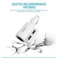 2 Port USB & 1 Socket Adapter Car Charger Output 4.2A & 120W (CM10)