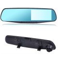 2" LCD Rear View Mirror Car DVR Camera Recorder (Black)