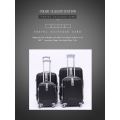 Set of 4 Suitcases Travel Trolley Luggage,ABS with Universal Wheels (Black,Navy,Silver,Pink)