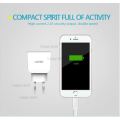Dual USB wall Charging 2 port Charger 2.1A AC Power Adapter