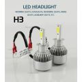 H3,9005,9006  LED Light Headlight Vehicle Car Hi/Lo Beam Bulb Kit 6000k White