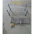 HIGH QUALITY STAINLESS STEEL COMBINATION ROUND TUBE SHOE RACK