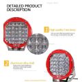 9'' Round 96W Cree Led Driving Spot Work Light 4WD Offroad Camping 10-30V