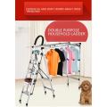 2 in 1 Multipurpose Stainless Steel step ladder / Clothes Hanger /Clothes drying rack