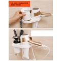 Hair Dryer Holder Mounted Stand No Drill No Fuss