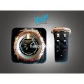 BISTEC Dual Movt Outdoor Watch Alarm Stopwatch Calendar Men Wristwatch