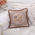 Colourful Silky Feel Flowered Printed Scatter Cushion
