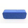 NR-2016 Portable Fabric Bluetooth Speaker with FM Radio (Cream, Black, Grey Blue, Red Blue)