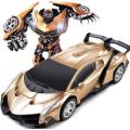 Silver Shadow Fighter Transformation Car (Gold)