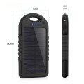 Waterproof Solar Charger 16800mAh with 12 LED lights (Black Only)