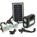 GDLITE GD-8017 Plus Solar Lighting System Kit (Black)