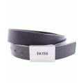 Hugo Boss Black Leather Small Brody Men's belt