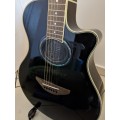 Yamaha APX steel string electro-acoustic guitar black