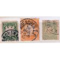 Germany - Bavaria - Used - including 1888/99 2m orange Perf. 11.5 with crisp cancellation