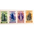 Italy - 1943  and 1948 sets - MH - remnant one 1943 30c stamp - thinning on the 1948 10c