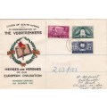FDC - 1949 - The Voortrekkers - from Windhoek to Cape Town - Registered