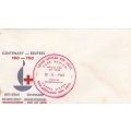 RSA - 4 FDCs - South African red Cross Society - 1963
