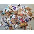 Plastic packet of British stamps - refer to photos