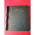 New Age Stamp Album - All stamps were included in photos - a lot of empty illustrated pages