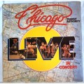 LP,Chicago,Transit Authority,Live In Concert,Record:VG+,Cover:VG+,Unofficial Release,Press:Germany