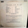 LP,PAUL MCCARTNEY,PRESS TO PLAY,Record:VG+,Cover:G,Label:Parlophon,CAT:PCSJ2405981,Gatefold,Press:SA