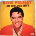 LP,ELVIS PRESLEY,40 GOLDEN HITS,Record:VG+,Cover:VG+,ONLY ONE LP SIDE 3&4,SIDE1&2NOT INCLUDED