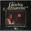 LP,CHARLES AZNAVOUR,A SOUTH AFRICAN SOUVENIR,Record:VG+,Cover:VG,Label:Barclay,CAT:BCL18042