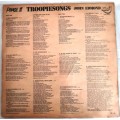 LP,JOHN EDMOND,TROOPIE SONGS,PHASE III,Record & Cover:VG+,Label:Jo`Burg,CAT:TJC 13031,Press:Rhodesia