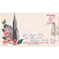 New Zealand, Official Souvenir cover, to Cape Town, 1958