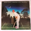 LP, Elton John, Greatest Hits Volume II, R: VG, C: VG, L: DJM Records.ML 4133, Press: RSA+Booklet!