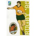 RSA - 1995 -  2 Post Cards - Rugby - Excellent condition!