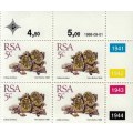 RSA - 5th Definitive Series - MNH - 14 Control Blocks
