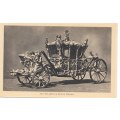 Old Post card - His Majesty State Coach