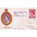 Southern Rhodesia, 1953, FDC, QEII